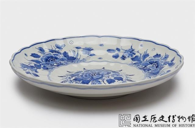 青花曲唇盤藏品圖，第2張