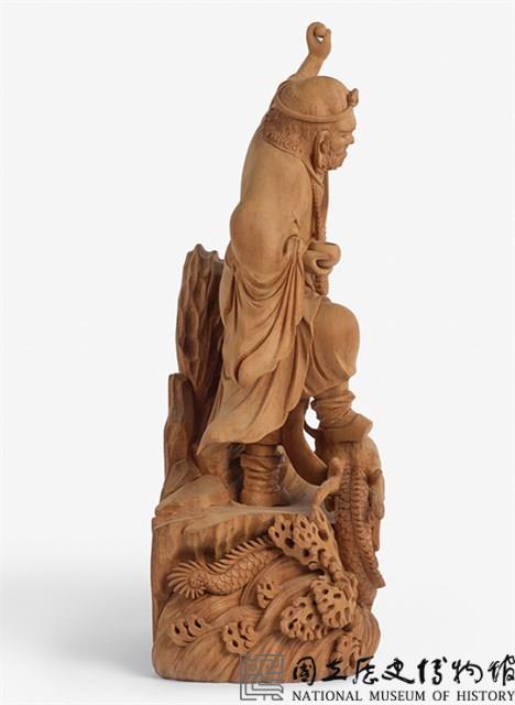 木雕「降龍尊者」藏品圖，第2張