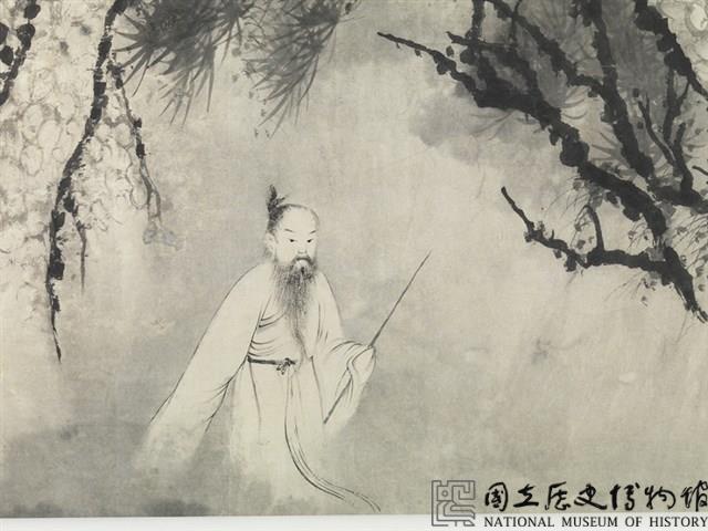 仿石濤松下高士圖藏品圖，第7張
