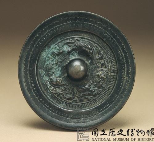 雙龍紋鏡藏品圖，第1張