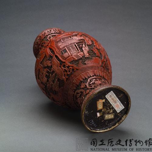 剔紅大花瓶藏品圖，第7張