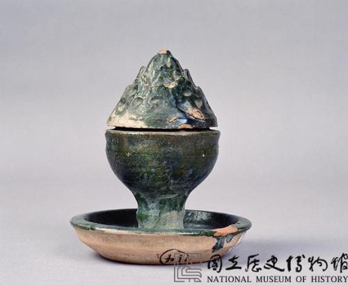 綠釉瓦博山爐藏品圖，第1張