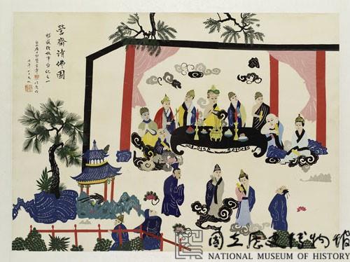 營齋請佛圖藏品圖，第1張