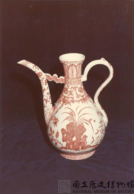 明代　釉裏紅　魚文　「天」字底款　時代物　胎厚　盤　筆洗　古陶磁 明代釉裡紅瓷器的特點是什麼？如何鑒定？（共10張圖片）-古董台灣