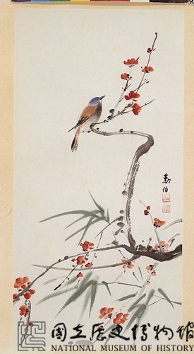 梅竹雀鳥-國立歷史博物館-藏品資料-89-00519