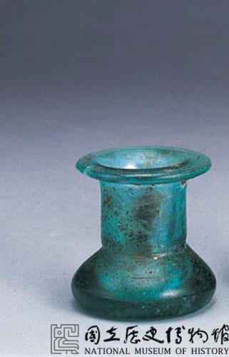 綠色玻璃小缶藏品圖，第2張
