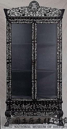 檀木螺鈿方櫃藏品圖，第2張