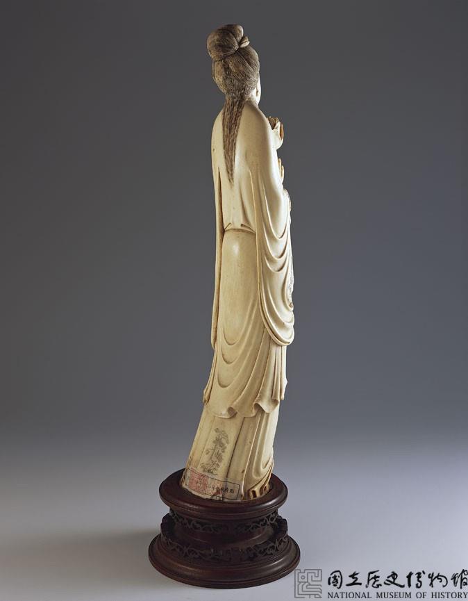 牙雕何仙姑藏品圖，第5張