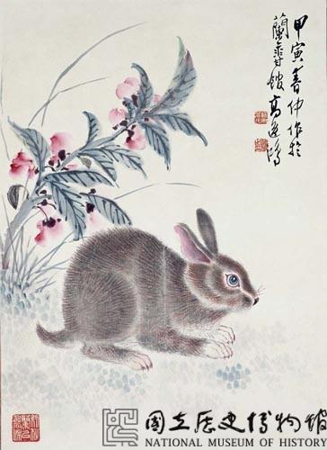斗方兔藏品圖，第1張