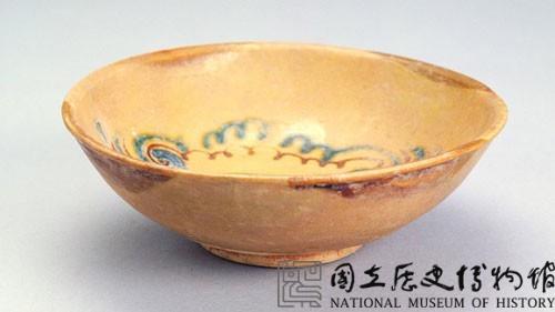 長沙窯雲紋碗-國立歷史博物館-藏品資料-85-00178