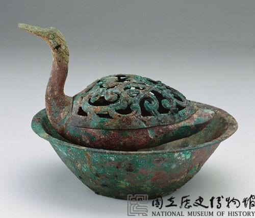 青銅雁形薰爐藏品圖，第1張