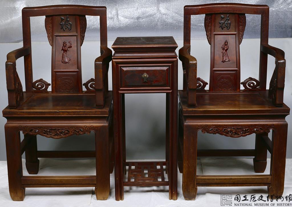 太師椅几組藏品圖，第1張