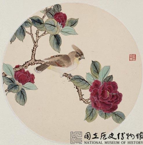 花鳥團扇藏品圖，第1張