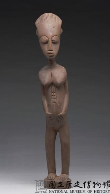 非洲木雕人像藏品圖，第1張
