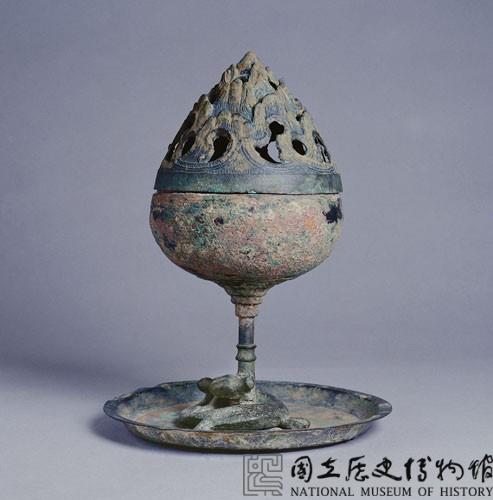 龍柱博山銅爐薰藏品圖，第1張