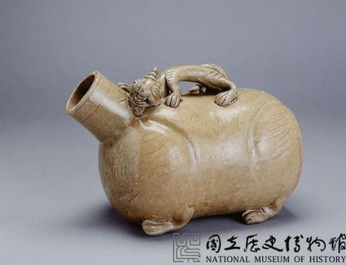青瓷獸紋虎子藏品圖，第1張