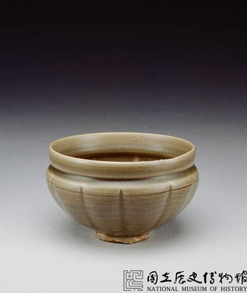 臨汝窯青瓷瓜形碗藏品圖，第1張