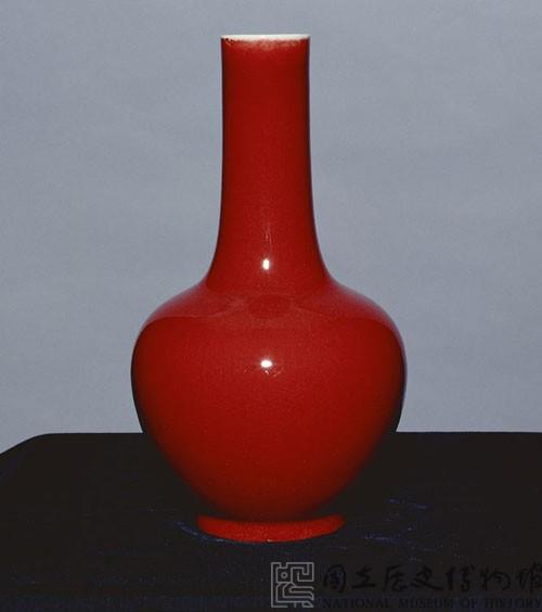 祭紅瓶藏品圖，第1張