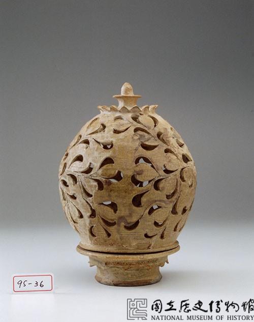 黃灰釉薰爐藏品圖，第1張