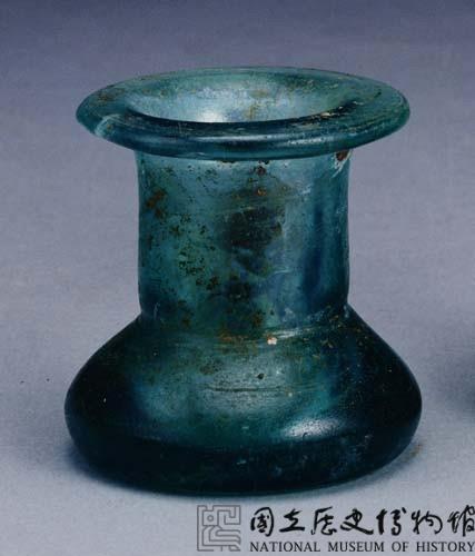 綠色玻璃小缶藏品圖，第1張