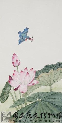 荷塘翠鳥藏品圖，第1張