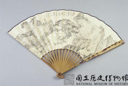 山水摺扇藏品圖，第3張