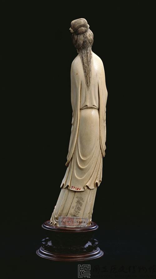 牙雕何仙姑藏品圖，第7張