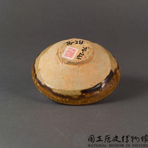 長沙窯青褐釉碗式油燈藏品圖，第8張