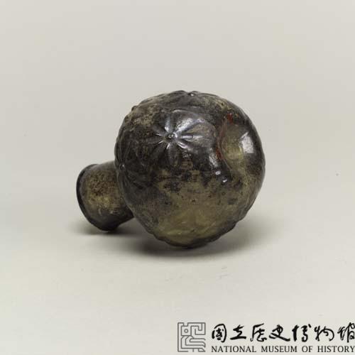 凹底花紋玻璃瓶藏品圖，第4張