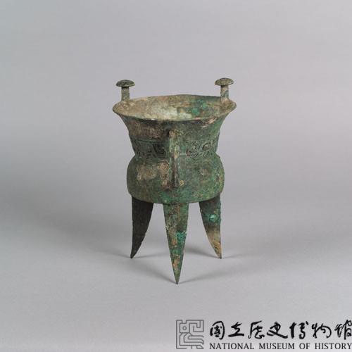 饕餮紋銅斝藏品圖，第1張