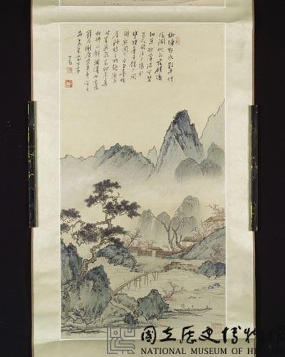 春景山水藏品圖，第1張