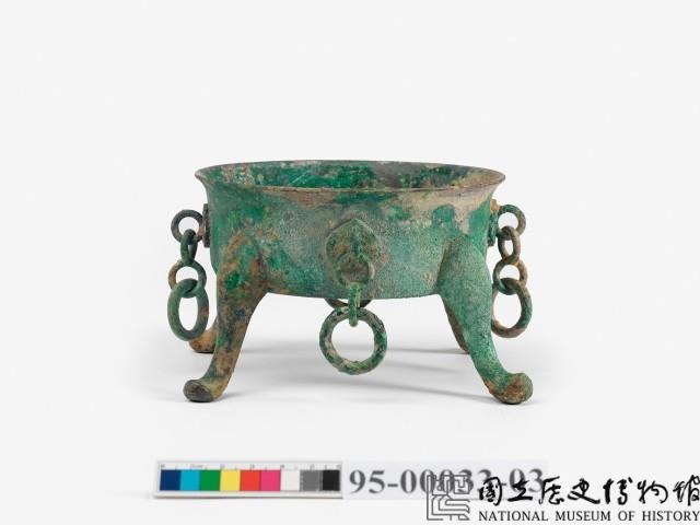 青銅四足提鍊薰爐藏品圖，第9張