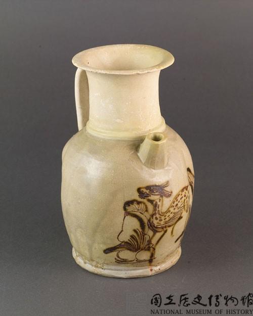 長沙窯奔鹿紋水注藏品圖，第3張