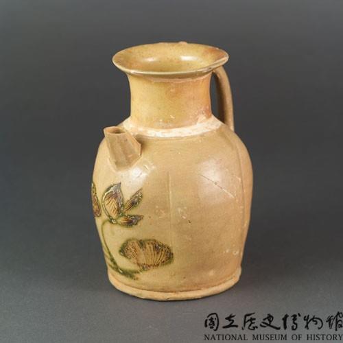 長沙窯蓮花紋水注藏品圖，第1張