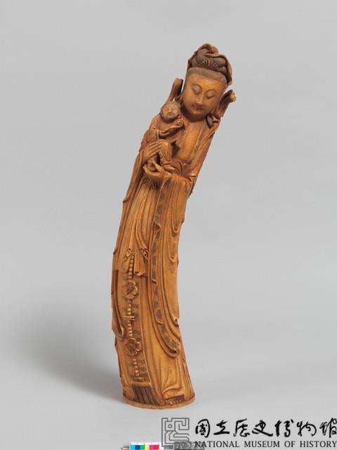 牙雕仕女藏品圖，第3張