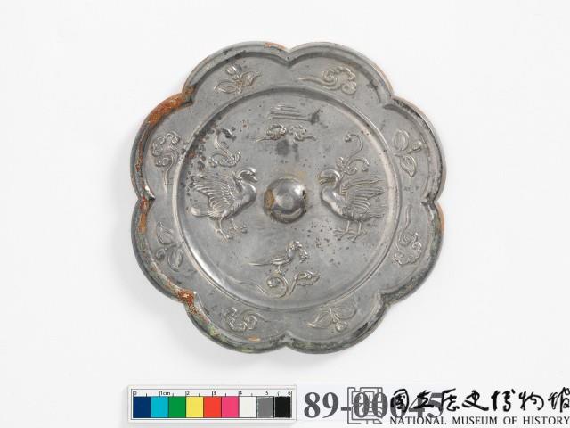 飛禽花卉紋葵花鏡藏品圖，第2張