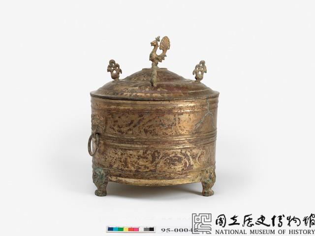 銅鎏金鎏銀酒尊藏品圖，第2張