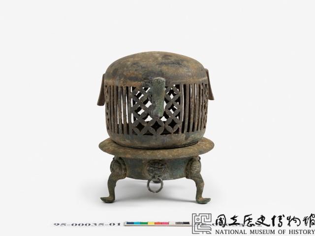青銅三足薰爐藏品圖，第2張