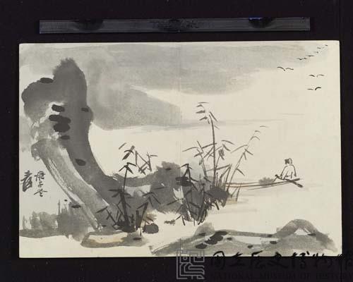 大千狂塗冊(二) 14頁-國立歷史博物館-藏品資料-75-03563.14
