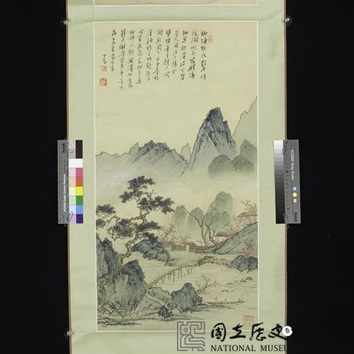 春景山水-國立歷史博物館-藏品資料-27080