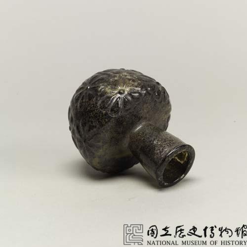 凹底花紋玻璃瓶藏品圖，第3張