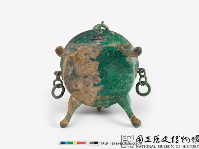 青銅四足提鍊薰爐藏品圖，第10張