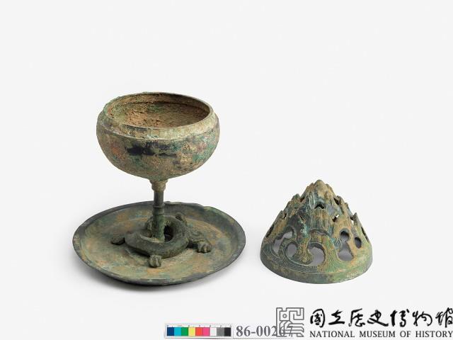 龍柱博山銅爐薰藏品圖，第2張