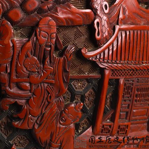 剔紅大花瓶藏品圖，第13張