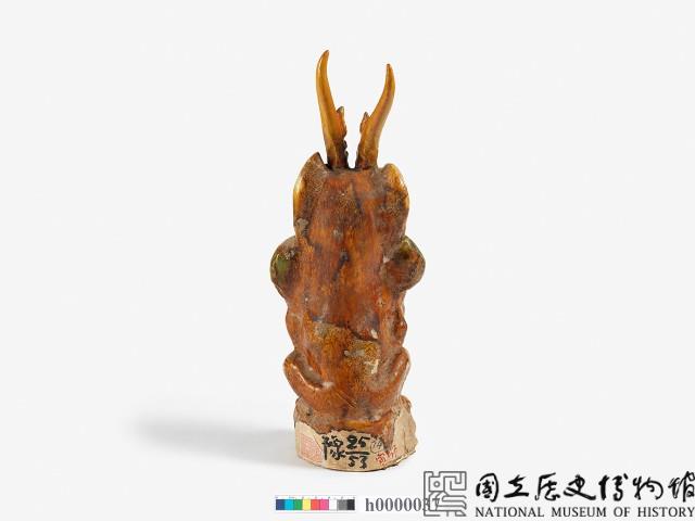 三彩雙角獸藏品圖，第3張
