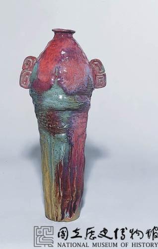 紅釉瓶藏品圖，第2張