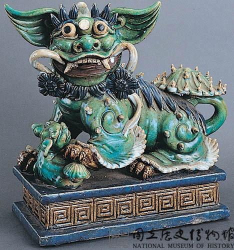 石灣陶母子獅藏品圖，第2張