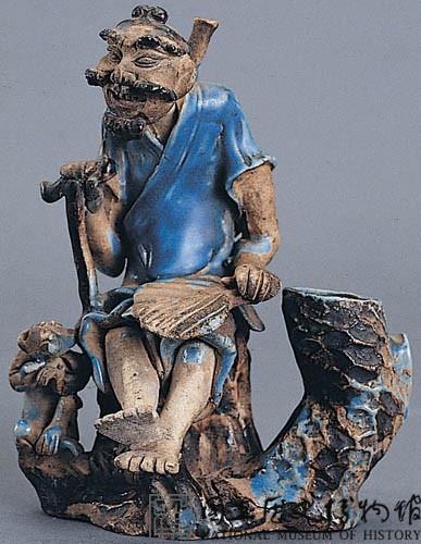 石灣陶雜耍人物藏品圖，第2張