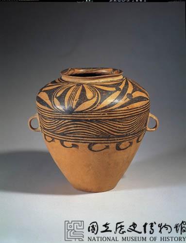 馬家窰彩陶雙耳壺藏品圖，第2張