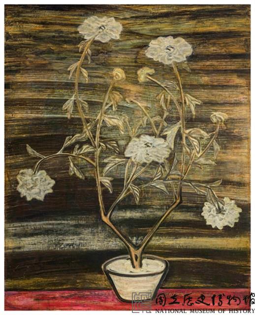 白花盆景藏品圖，第1張